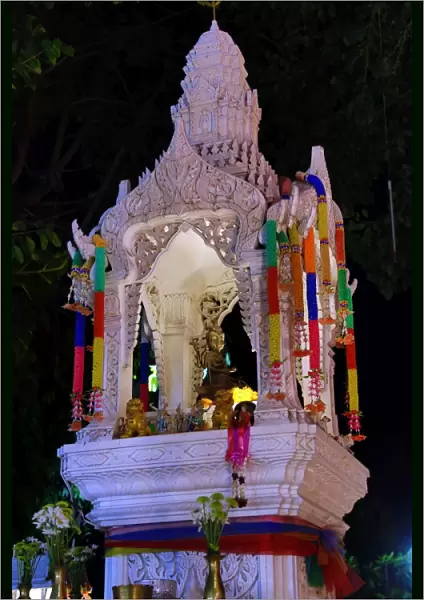 Buddhist shrine in Chiang Mai, Thailand