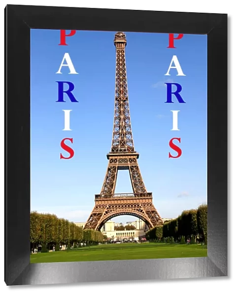 Souvenir of the Eiffel Tower in Paris, France