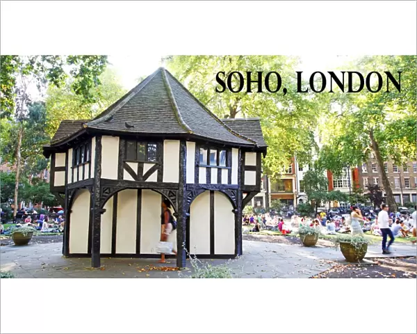 Souvenir of Soho Square, London, England
