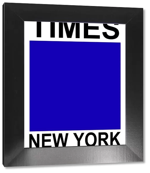 Graphic design, wordplay souvenir of Times Square, New York, USA