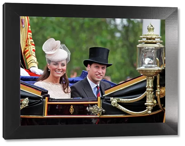 Prince William and Kate, Duke and Duchess of Cambridge, Diamond Jubilee