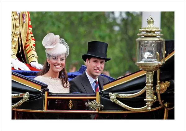 Prince William and Kate, Duke and Duchess of Cambridge, Diamond Jubilee
