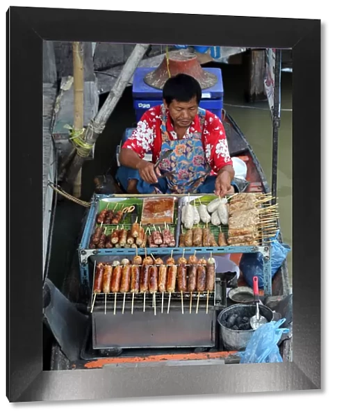 Fast Food stall at Pattaya Floating Market in Pattaya, Thailand