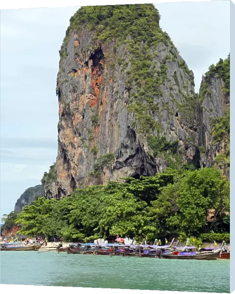 Phranang Cave Beach, Railay Beach, Krabi, Phuket, Thailand