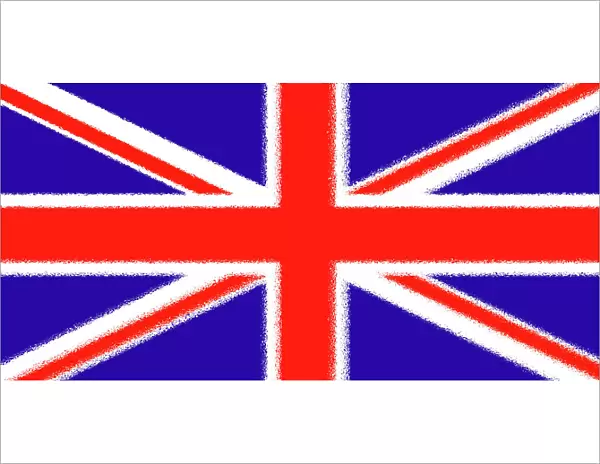 Red, White and Blue Union Jack British Flag Souvenir