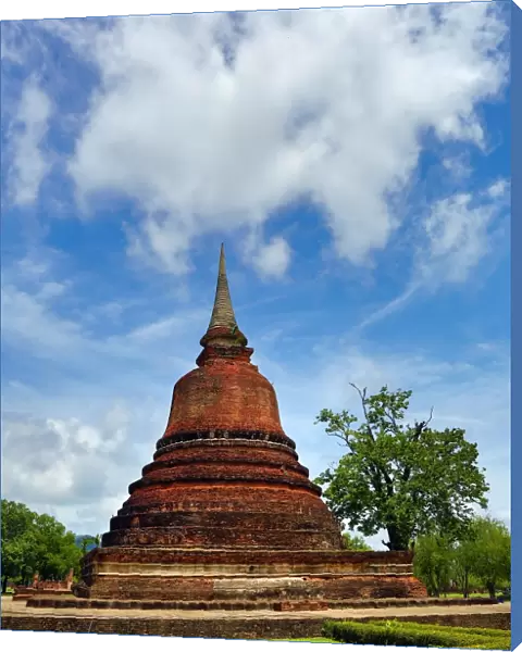 Wat Chana Songkhram temple, Sukhotai, Thailand