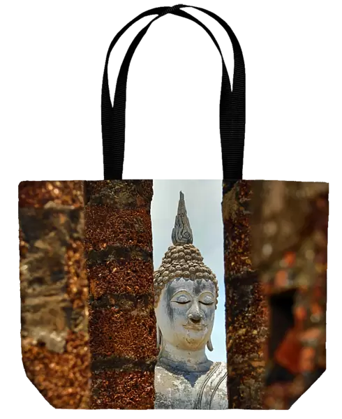 WatBuddha statue at Sa Si temple, Sukhotai, Thailand