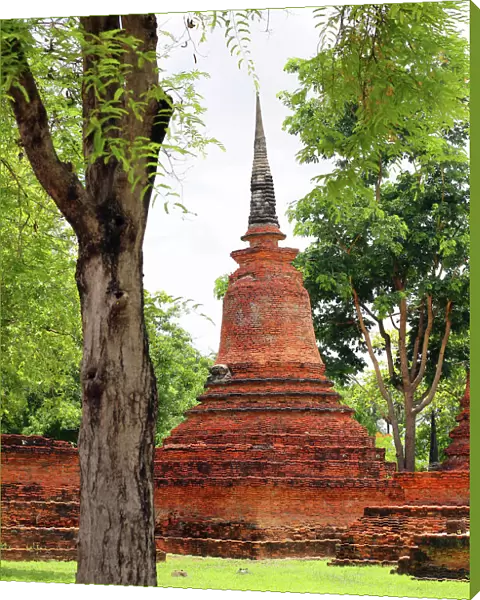 Chedi in Sukhotai Historical Park, Sukhotai, Thailand