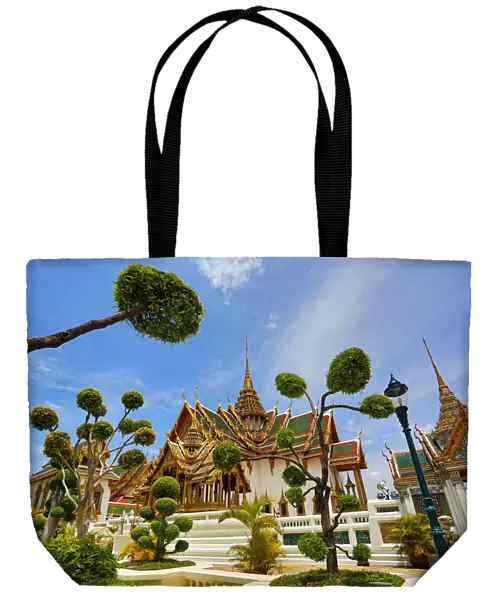 Grand Palace Complex gardens, Wat Phra Kaew, Bangkok, Thailand