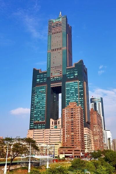 85 Sky Tower Hotel and Singuang Ferry Wharf, Kaohsiung, Taiwan