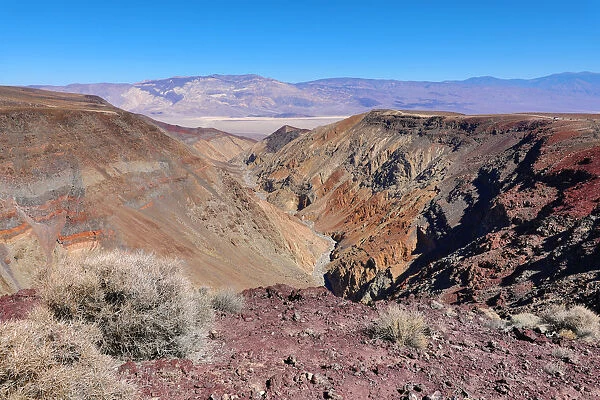 Barren landscape of Death Valley National Park, California, United States of America