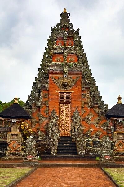 Batuan village temple and Indonesian architecture, Bali, Indonesia