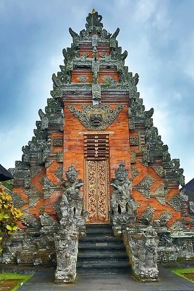 Batuan village temple and Indonesian architecture, Bali, Indonesia