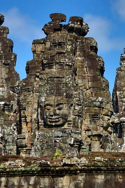 Bayon, Khmer Temple in Angkor Thom, Siem Reap, Cambodia