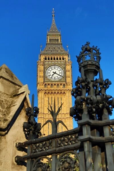 Big Ben at the Houses of Parliament in Westminster, London, England