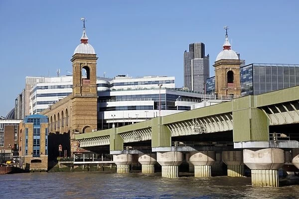 Blackfriars Station and Bridge, London
