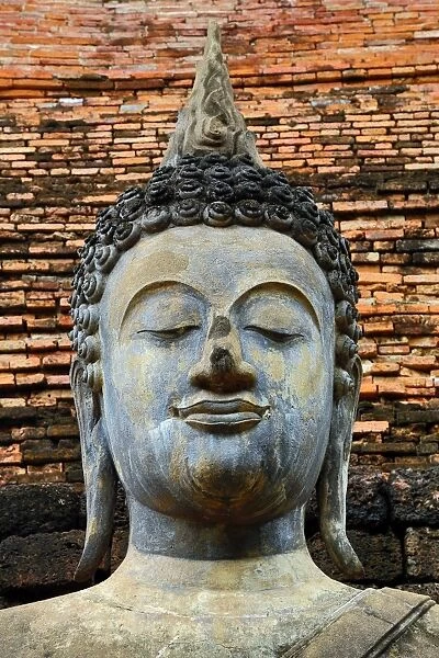 Buddha Statue at Wat Mahathat temple, Sukhotai, Thailand