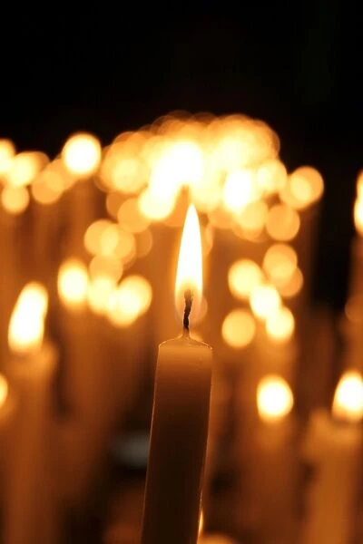 Candles. Prayer Candles