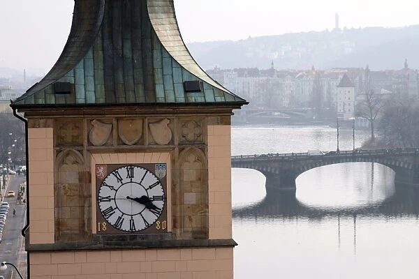 Clock tower in Prague