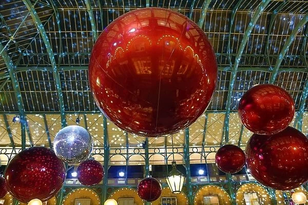 Covent Garden Market Christmas Decorations, London