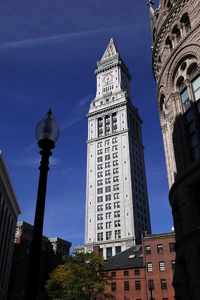 Custom House Tower and clock, Boston, Massachusetts