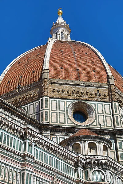 Dome of the Duomo, the Cathedral of Santa Maria del Fiore, Florence, Italy
