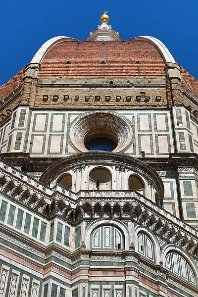 Dome of the Duomo, the Cathedral of Santa Maria del Fiore, Florence, Italy