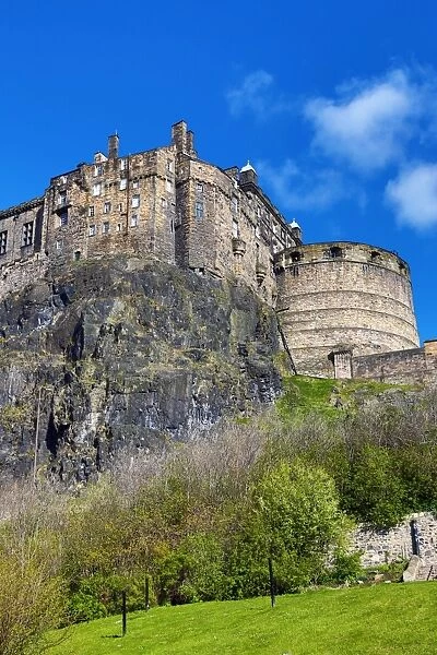 Edinburgh Castle in Edinburgh, Scotland, United Kingdom