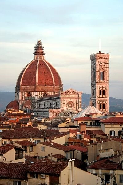 Florence, Italy. City skyline with the Duomo, Santa Maria del Fiore, Florence, Italy