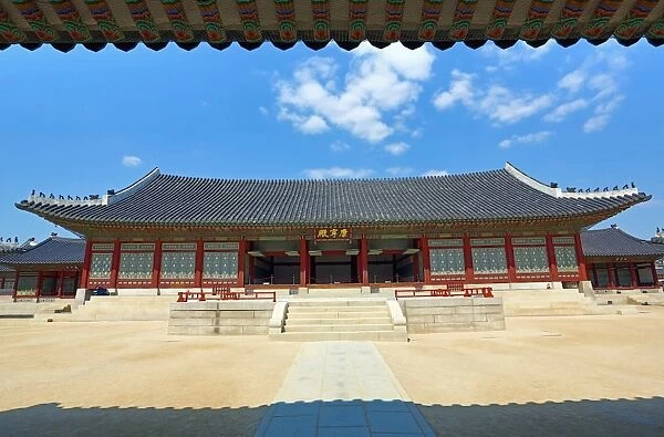 Gangnyeongjeon Hall at Gyeongbokgung Palace in Seoul, Korea