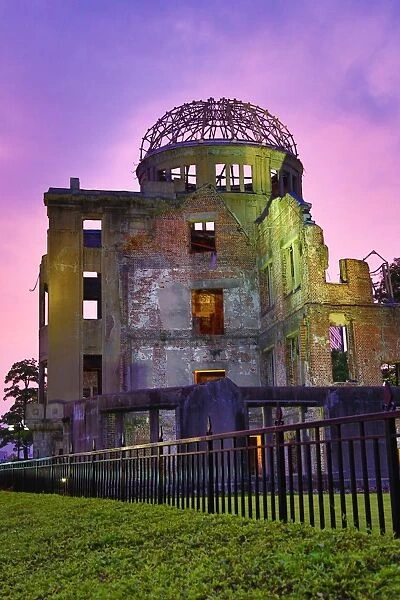 Genbaku Atomic Bomb Dome, Peace Memorial Park, Hiroshima, Japan