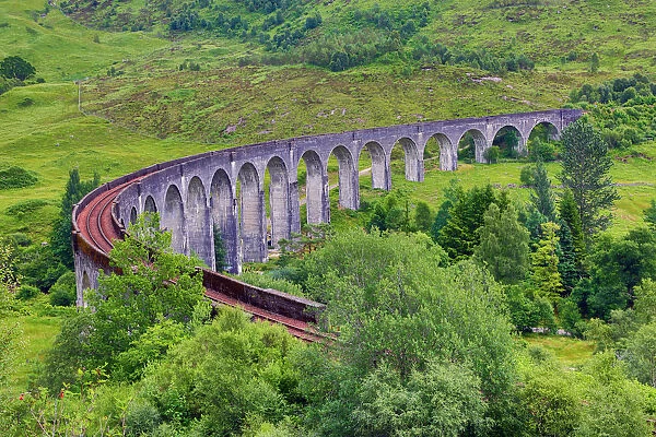 Glenfinnan railway viaduct, Inverness-shire, Scotland