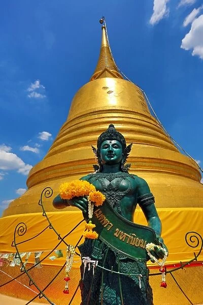 Gold Chedi at the Golden Mount, Wat Saket Temple, Bangkok, Thailand