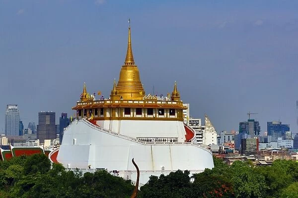 Golden Mount, Wat Saket Temple, Bangkok, Thailand