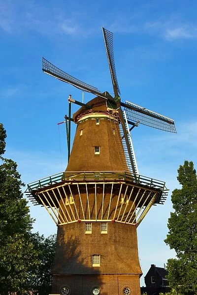 The De Gooyer Windmill in Amsterdam, Holland