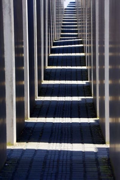 Holocaust Memorial, Memorial to the Murdered Jews of Europe in Berlin, Germany