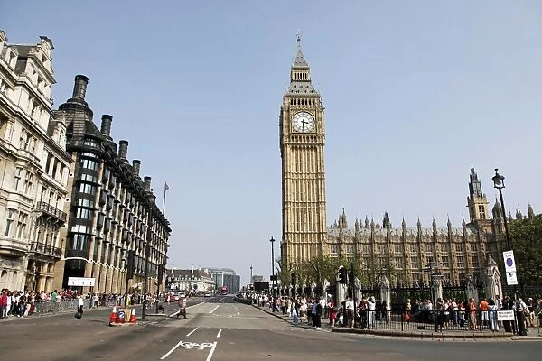 The Houses of Parliament and Big Ben, London