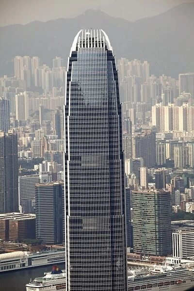 Two IFC on the Hong Kong Skyline