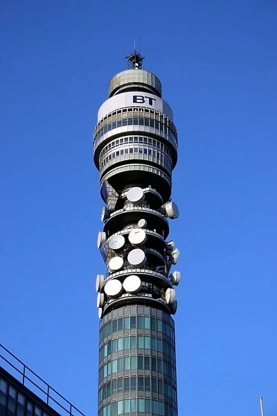 London, England. The BT Telecom Tower, London, England, Britain