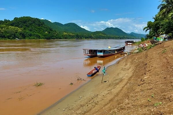 Mekong River in Luang Prabang, Laos