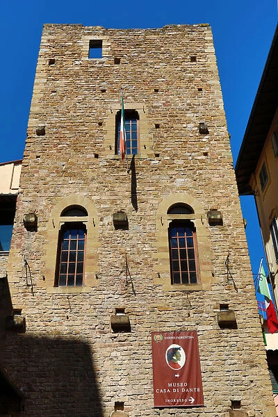 Museo Casa di Dante, Dantes House Museum, Florence, Italy