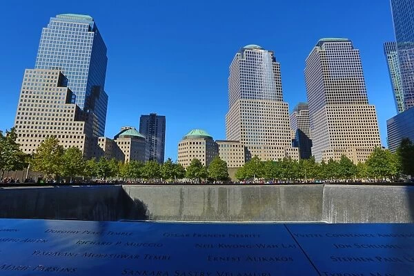 National September 11 Memorial for 9 / 11, New York. America