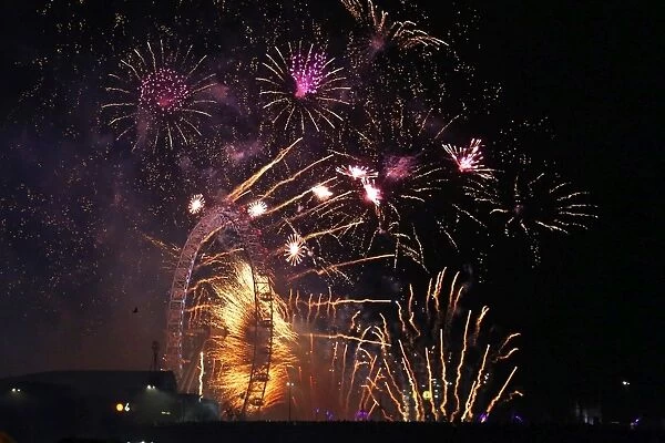 New Years Eve Fireworks, London