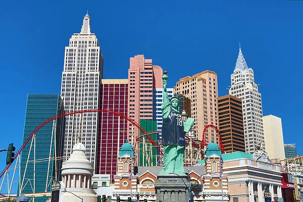 New York, New York Hotel, Las Vegas, Nevada, America