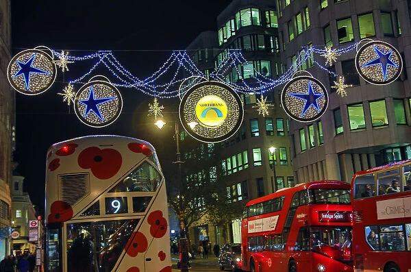 Northbank Christmas lights switched on in The Strand, London