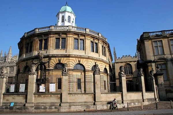 Oxford, England. Sheldonian Theatre, Oxford, England