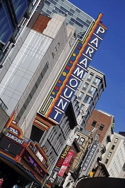 Paramount Theatre in the Theater District, Boston