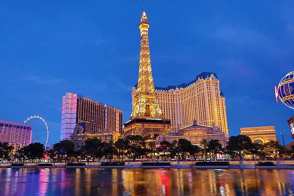 Paris Las Vegas Hotel and Casino, Las Vegas, Nevada, America
