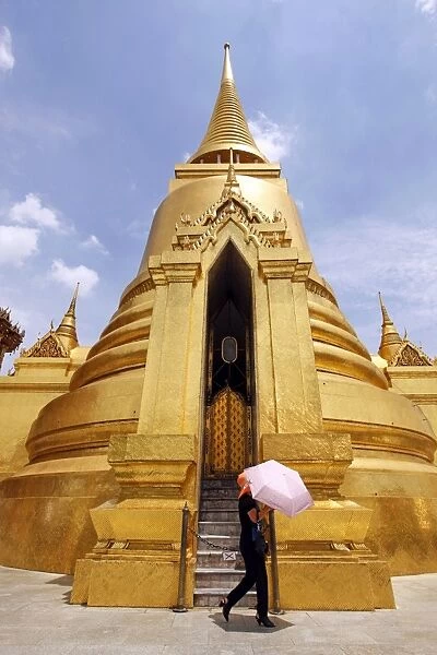 Phra Siratana Chedi at the Grand Palace Complex, Wat Phra Kaew, Bangkok