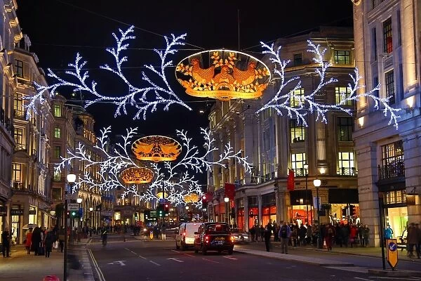 Regent Street Christmas Lights and decorations in London